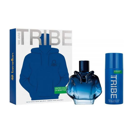 Imagen de Set Benetton We Are Tribe Man Edt 90 ml + Deo 150 ml