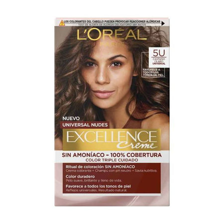 Imagen de Tinta Loreal Excellence Universal Nudes Sin Amoniaco Nº5U