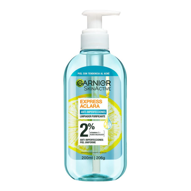Imagen de Gel Limpiador Garnier Express Aclara Antiacne 200 ml