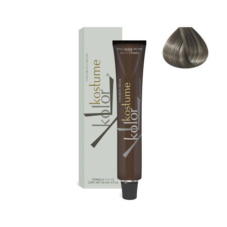 Imagen de Tinta Kostume 9.1  Rubio Ultra Claro Cenizo 60 ml
