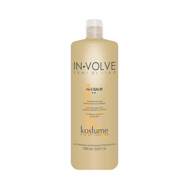 Imagen de Bálsamo Reparación InVolve Semi di Lino Kostume 1000 ml
