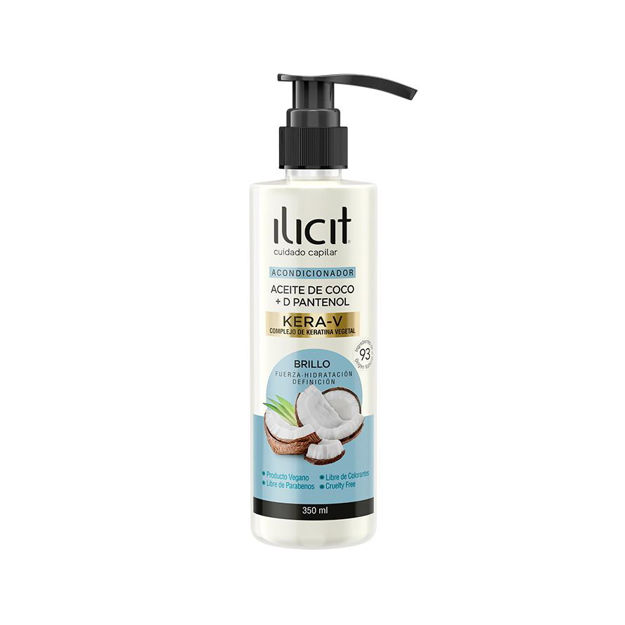 Imagen de Acondicionador Ilicit Kera-V Brillo 350 ml