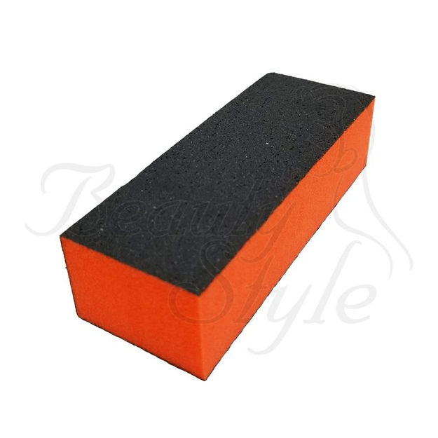 Imagen de Bloque Negro con Borde Naranja Beauty Style