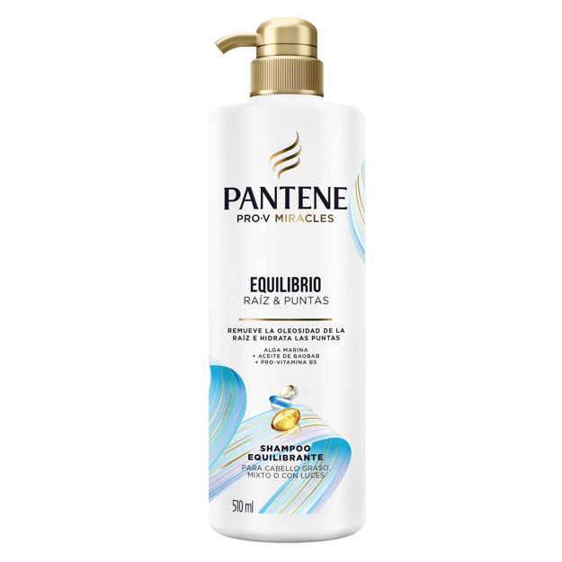 Imagen de Shampoo Pantene 510 ml Equilibrio Raiz y Puntas