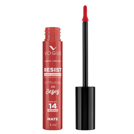 Imagen de Labial Liquido Vogue Resist Disfruta