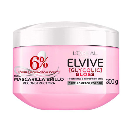 Imagen de Mascarilla Elvive Glycolic Gloss 300 ml
