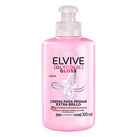 Imagen de Crema de Peinar Elvive Glycolic Gloss 300 ml