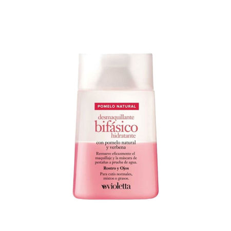 Imagen de Desmaquillante Bifasico Pomelo Natural Violetta 110 ml