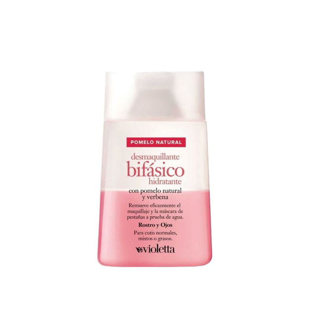 Imagen de Desmaquillante Bifasico Pomelo Natural Violetta 110 ml