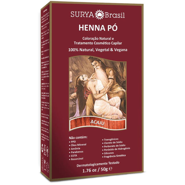 Imagen de Henna en Polvo Surya Caoba 50 g