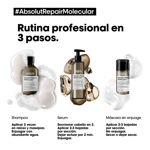 Imagen de Shampoo Reparador Absolut Repair Molecular Loreal Pro 300 ml