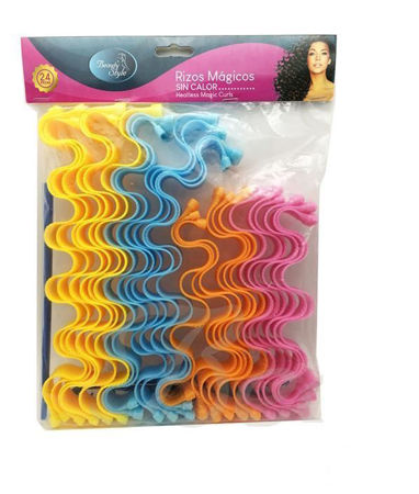 Imagen de Rizadores en Espiral Sin Calor Beauty Style 24 unidades