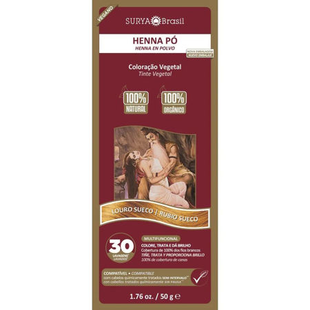 Imagen de Henna en Polvo Surya Rubio Sueco 50 g
