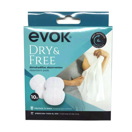 Imagen de Almohadillas Absorbentes Evok 10 unidades