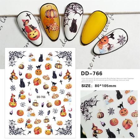 Imagen de Stickers para Uñas Beauty Style Halloween DD-766