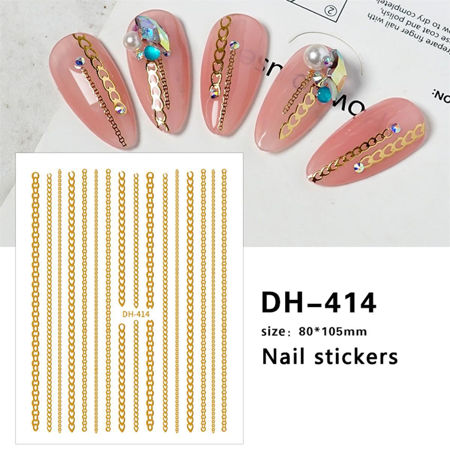 Imagen de Stickers para Uñas Beauty Style DH-414