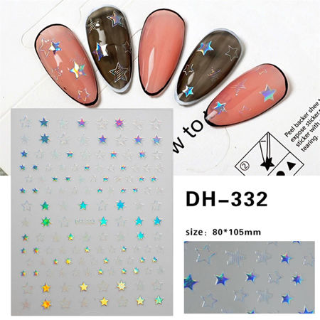 Imagen de Stickers para Uñas Beauty Style DH-332
