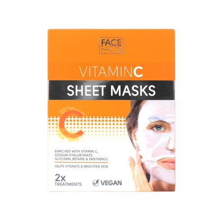 Imagen de Mascarilla Facial Face Facts Vitamin C 2 unidades