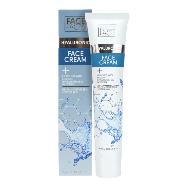 Imagen de Crema Facial Face Facts Hyaluronic 50 ml
