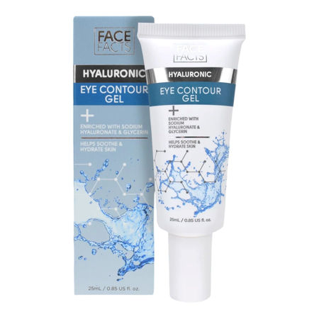 Imagen de Gel para Contorno de Ojos Face Facts Hyaluronic 25 ml