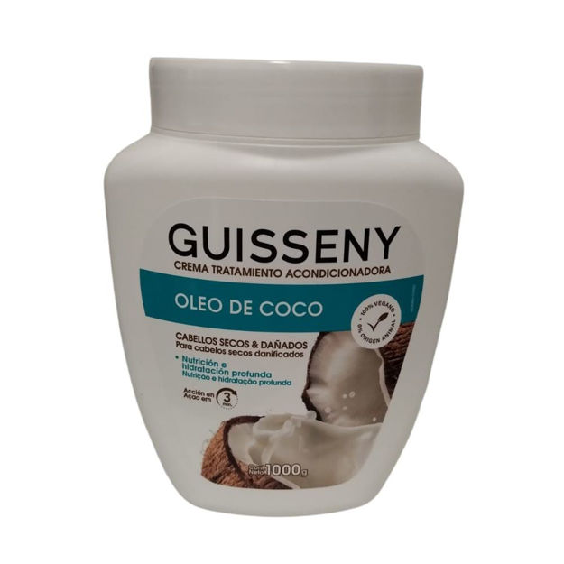 Imagen de Crema de Tratamiento Guisseny Oleo de Coco 1000 g