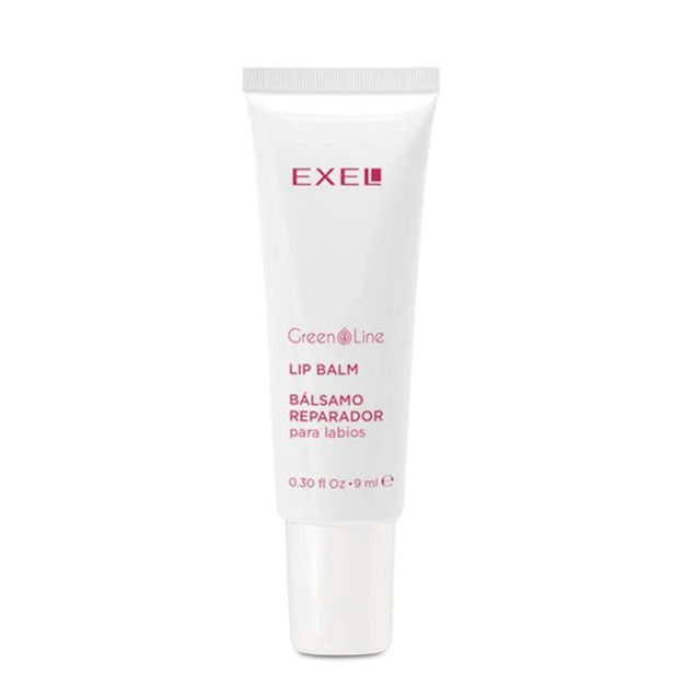 Imagen de Balsamo Reparador de Labios Exel Green Line 9 ml