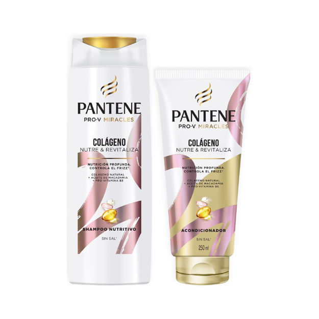 Imagen de Shampoo + Acondicionador Pantene Colageno Nutre y Revitaliza