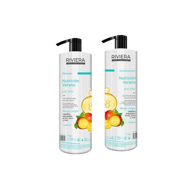 Imagen de Pack Riviera Nuticion Verano Shampoo + Acondicionador