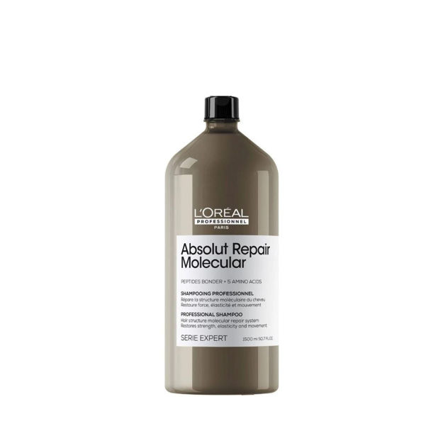 Imagen de Shampoo Reparador Absolut Repair Molecular Loreal Pro 1500ml