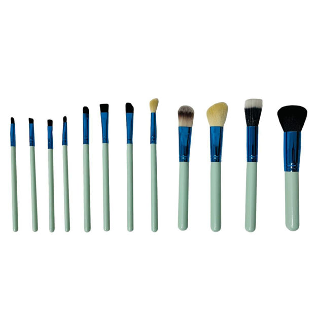 Imagen de Set de 12 Brochas para Maquillaje con Estuche Beauty Style B