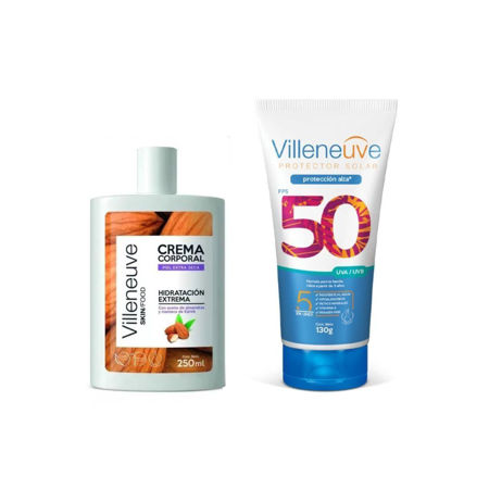 Imagen de Pack Villeneuve Protector Solar FPS 50 130 ml + Crema 250 ml
