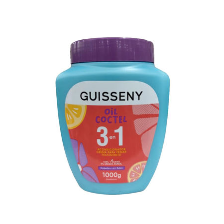 Imagen de Crema de Tratamiento 3 en 1 Guisseny Oil Coctel 1000 g