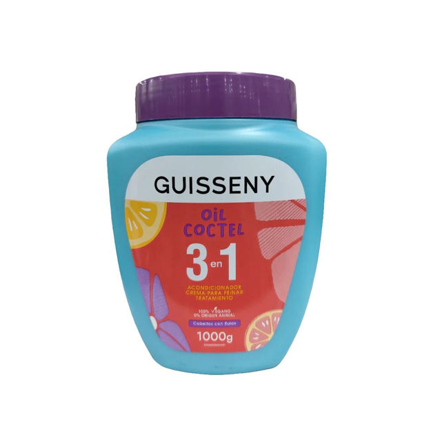 Imagen de Crema de Tratamiento 3 en 1 Guisseny Oil Coctel 1000 g