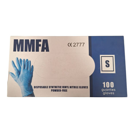 Imagen de Guantes Descartables de Nitrilo Talle S 100 unidades