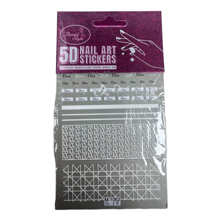 Imagen de Stickers para Uñas 5D Beauty Style M-1062