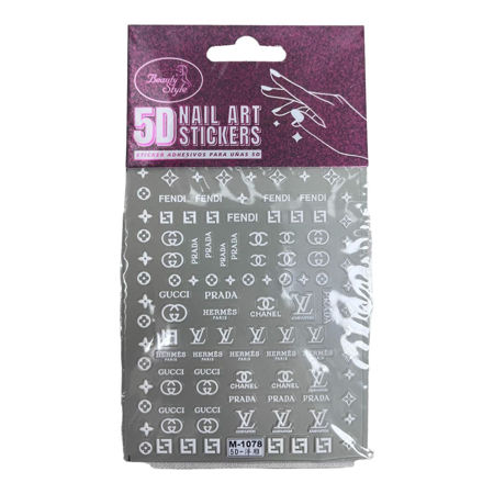 Imagen de Stickers para Uñas 5D Beauty Style M-1078