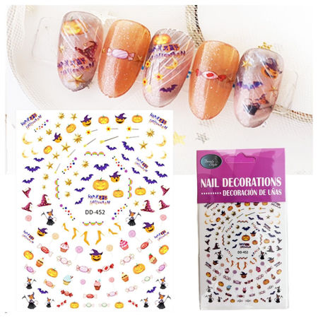 Imagen de Stickers para Uñas Beauty Style Halloween DD-452
