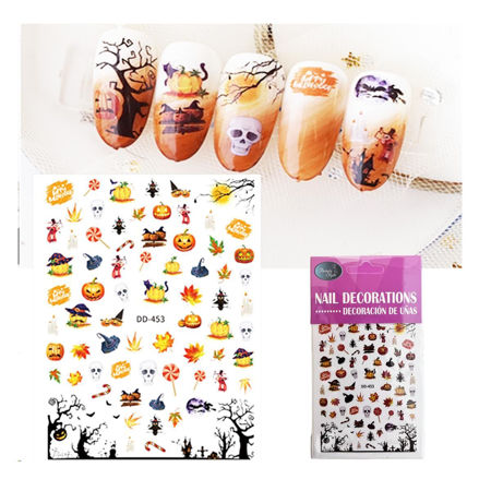 Imagen de Stickers para Uñas Beauty Style Halloween DD-453