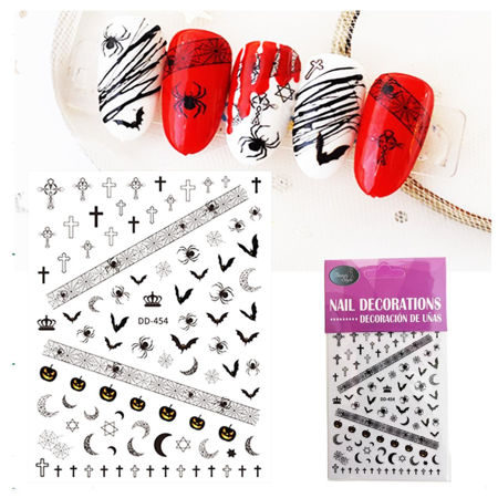 Imagen de Stickers para Uñas Beauty Style Halloween DD-454