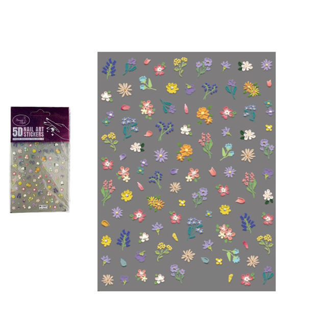Imagen de Stickers para Uñas 5D Beauty Style M-1927