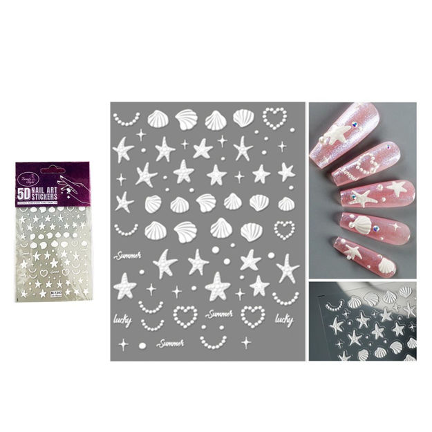 Imagen de Stickers para Uñas 5D Beauty Style M-1383