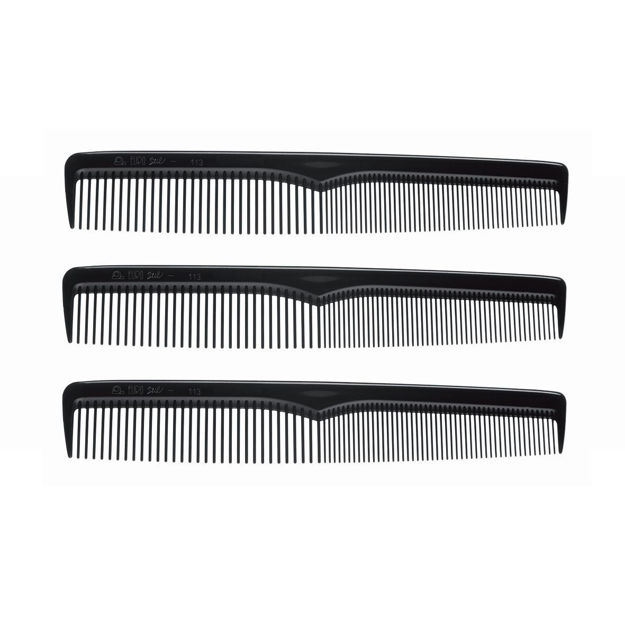 Imagen de Peine de Corte Nylon Profesional 17,5 cm Eurostil
