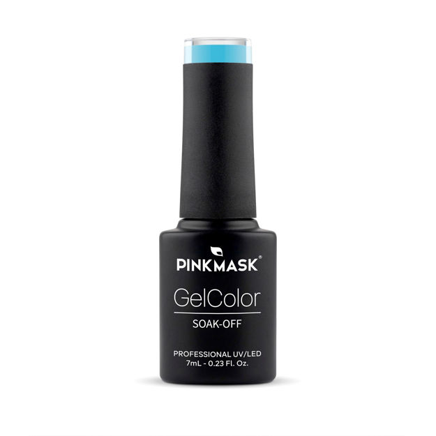Imagen de Esmalte Semipermanente Pink Mask 7 ml Sky Blue