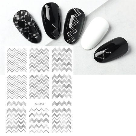 Imagen de Stickers para Uñas Beauty Style DH-038