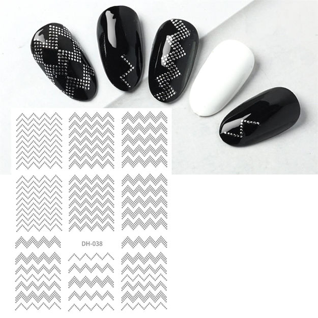 Imagen de Stickers para Uñas Beauty Style DH-038