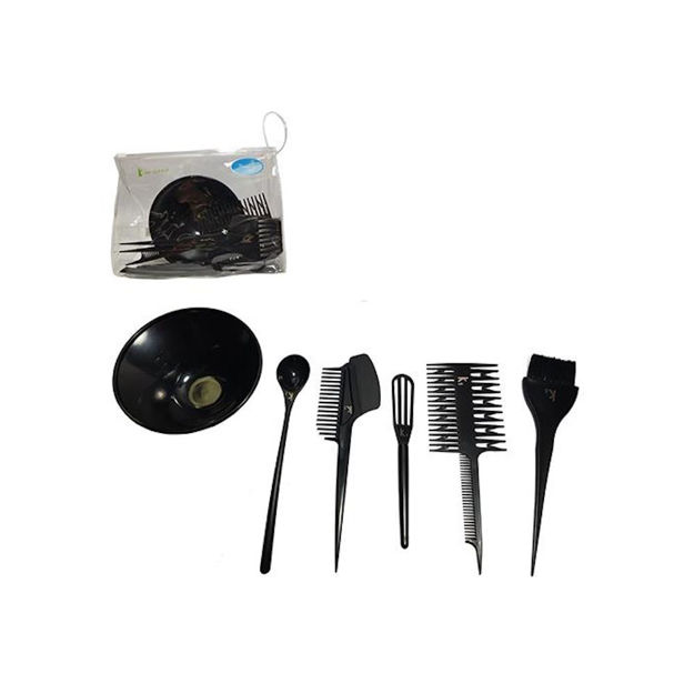 Imagen de Set para Tinta 6 piezas Negro Beauty Style