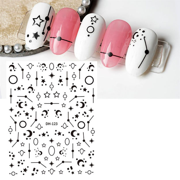 Imagen de Stickers para Uñas Beauty Style DH-123