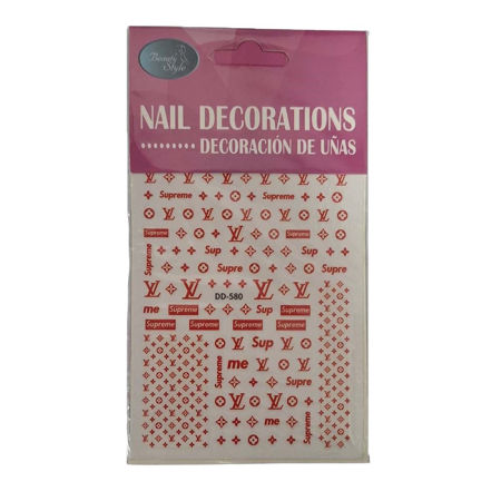 Imagen de Stickers para Uñas Beauty Style DD-580
