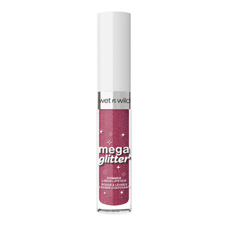 Imagen de Labial Liquido Wet N Wild Mega Glitter Shimmer Pink Future
