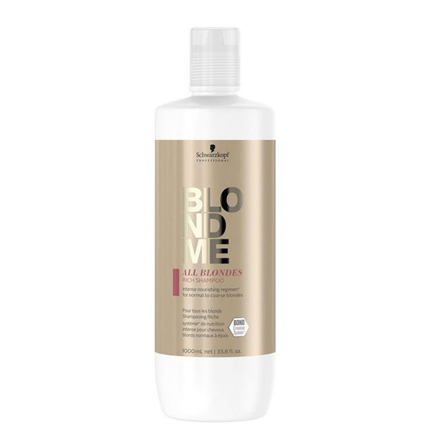 Imagen de Shampoo Schwarzkopf BlondMe All Blondes Rich 1000 ml